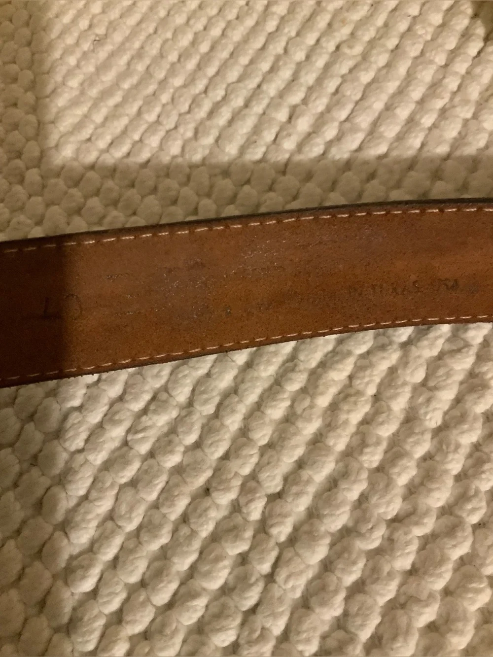 GRAVEL BOOTS OSTRICH BELT